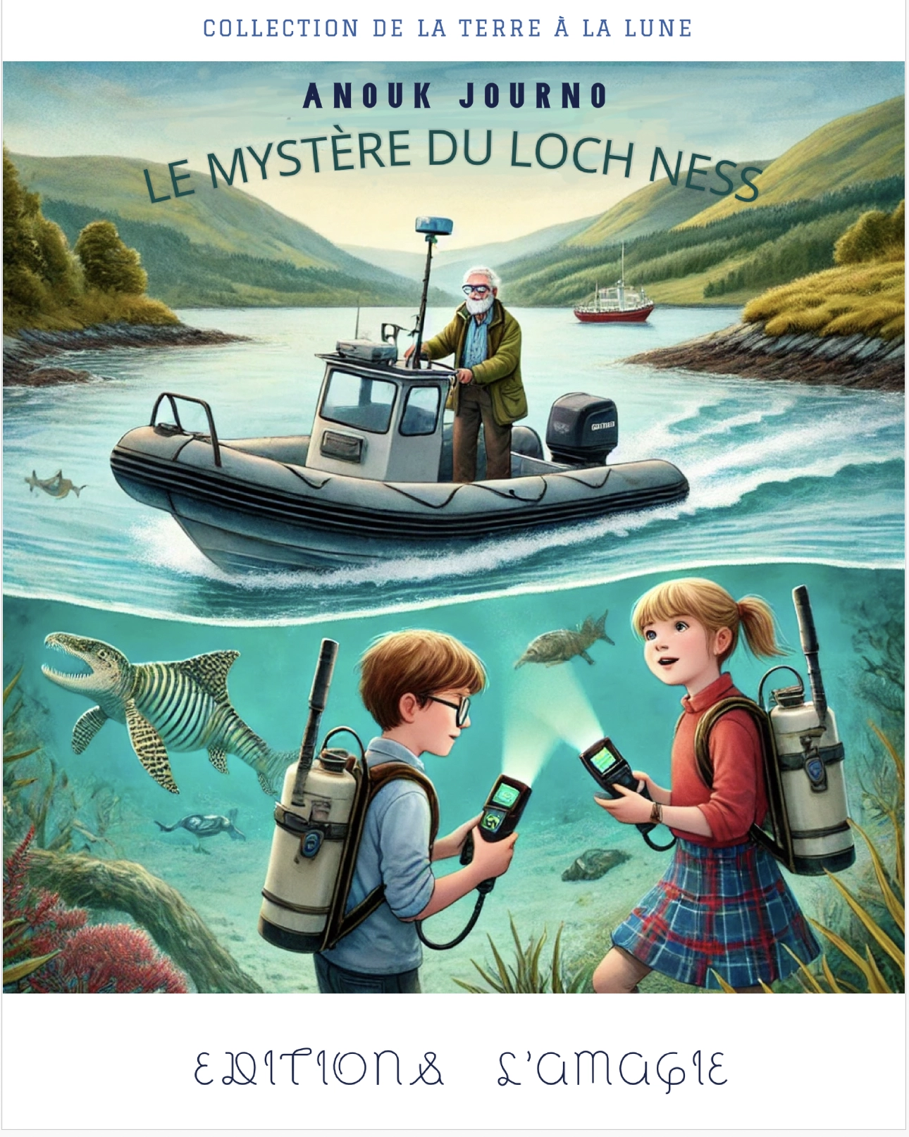 Couverture Le mystère du Loch Ness