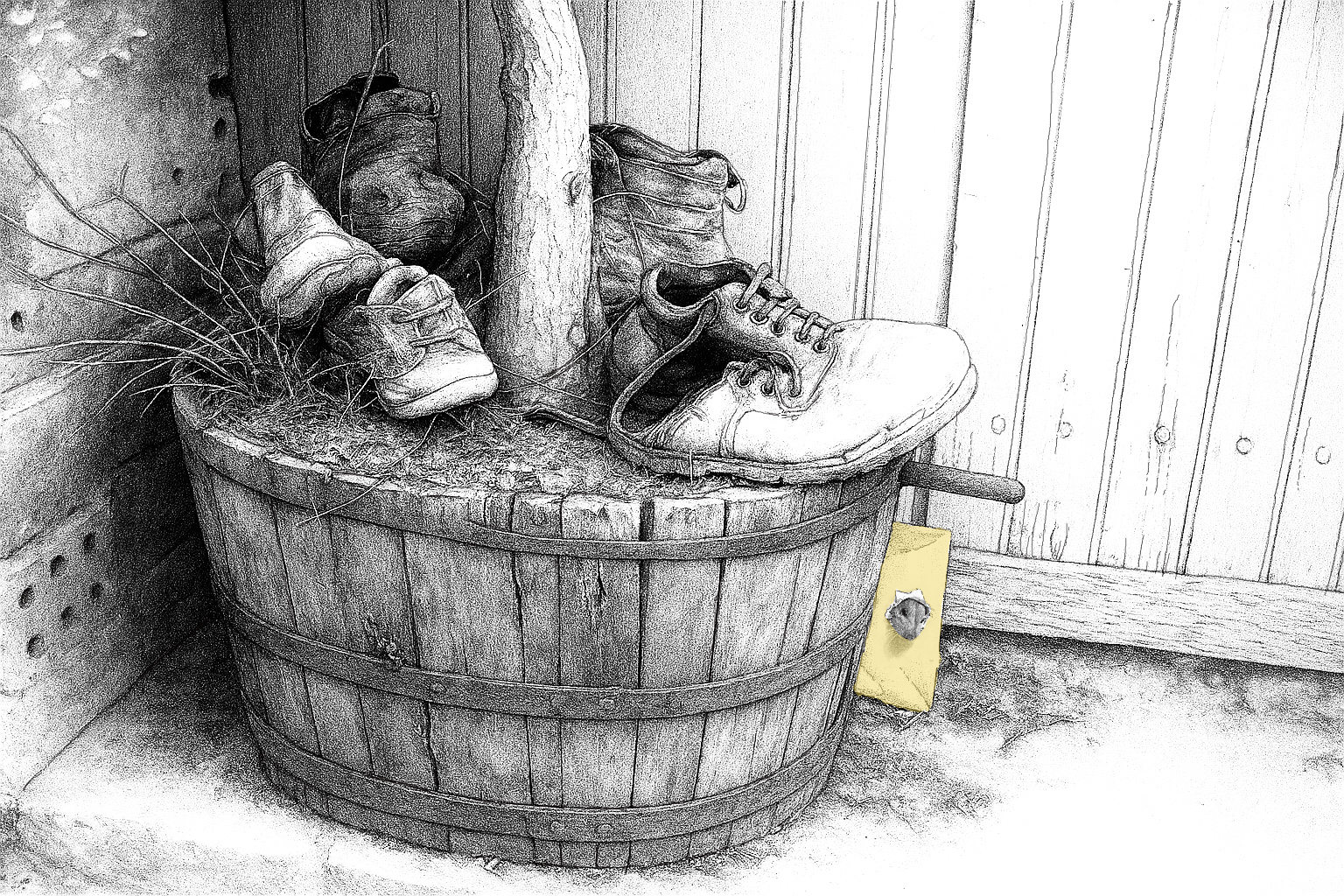 Quand la chausse sourie, la vigne aussi