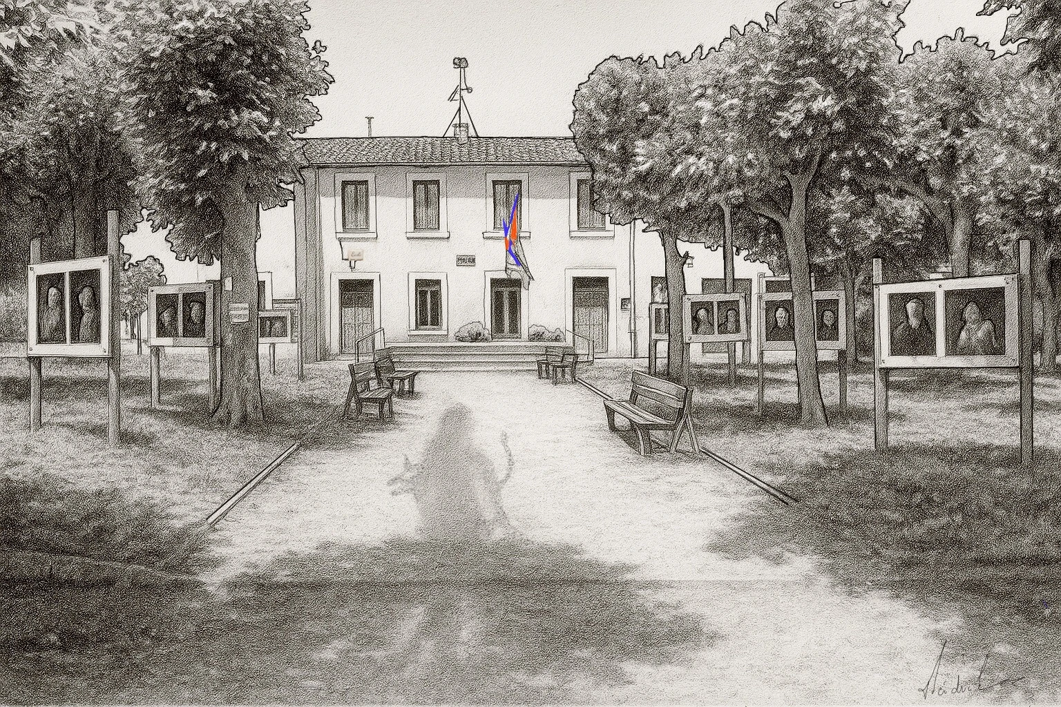 La mairie de Félines