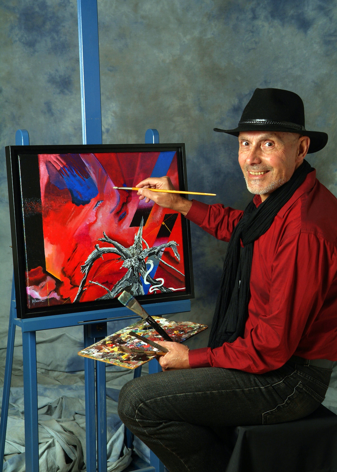 lien vers le site de l'artiste Michel Bonnin