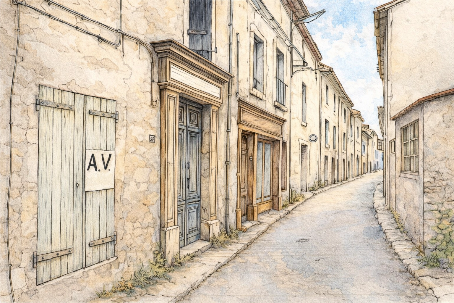 Rue des Jardins, Félines-Minervois